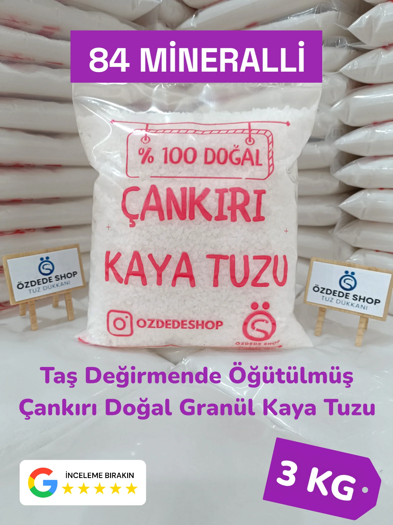 KRİSTAL KAYA TUZLARI