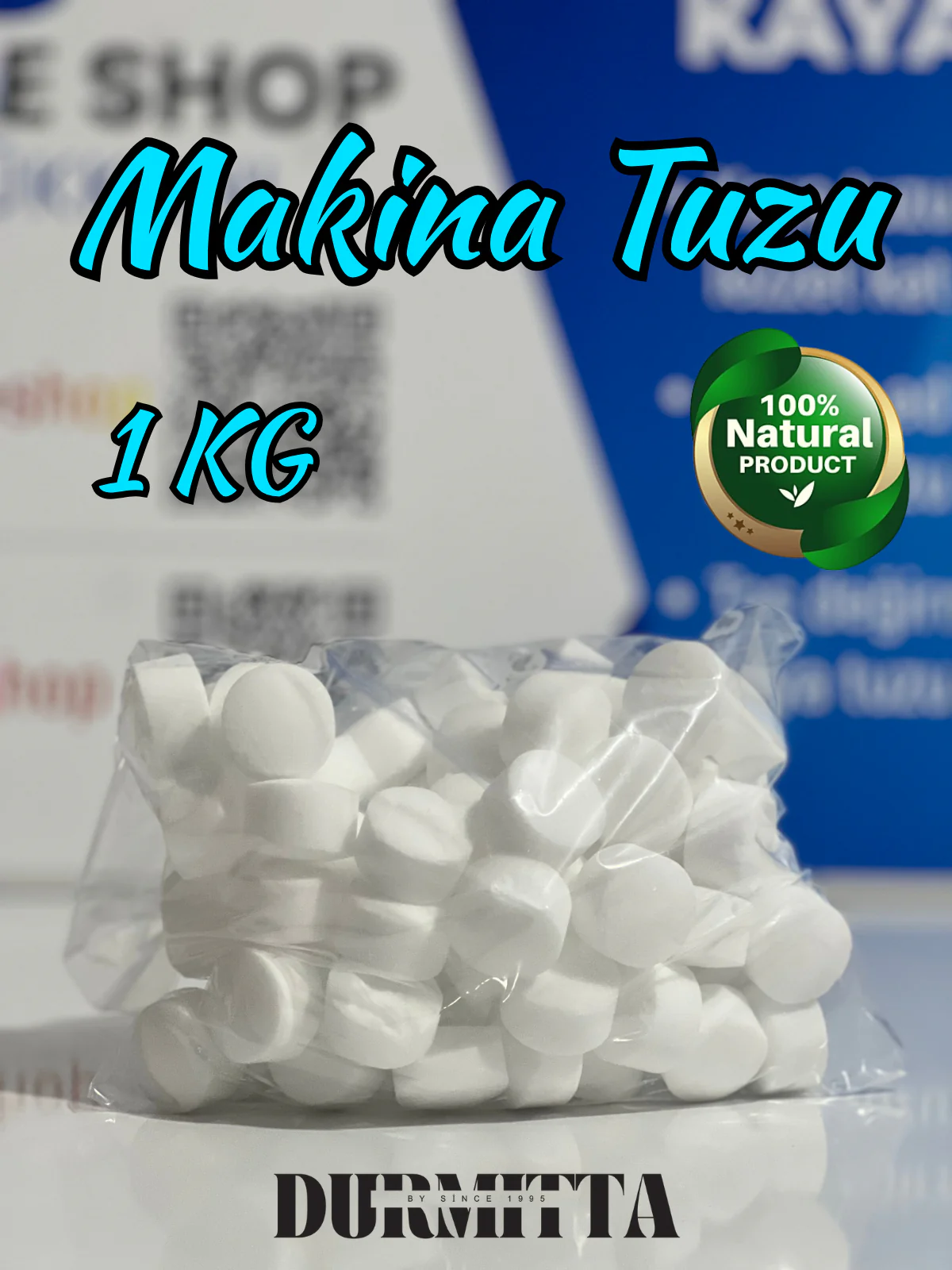 Doğal Bulaşık Makinası Tuzu 1 KG